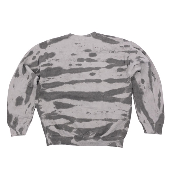 NEW BDG Urban Outfitters Zodiac Tie-Dye Sweatshirt Greys Size Small - Picture 5 of 6